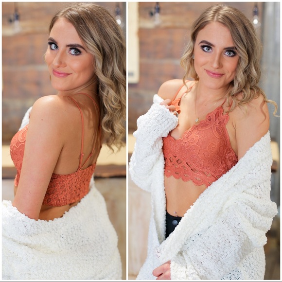 ✨RESTOCKED✨ WALK THIS WAY BRALETTE-MARSALA - Picture 6 of 6